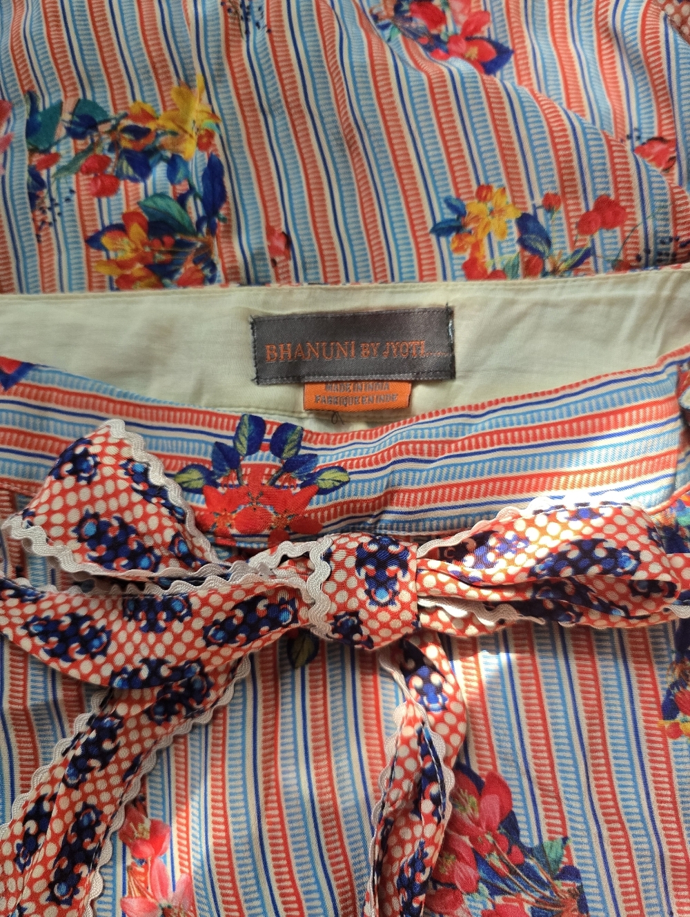 Anthropologie 'Casablanca' Maxi Skirt from Bhanuni By Jyoti, Size 6 - Picture 5 of 12